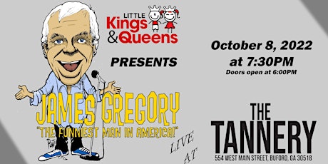 James Gregory "The Funniest Man In America" tickets