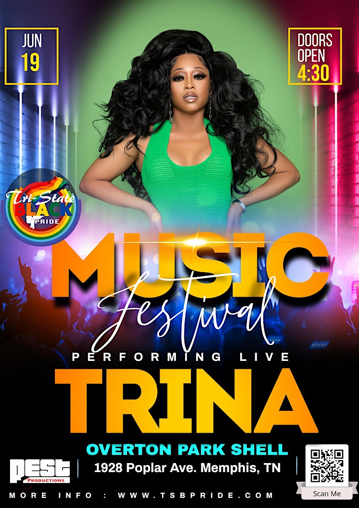2022 TRISTATE BLACK PRIDE MEMPHIS FEATURING TRINA & MANY MORE @ THE SHELL image