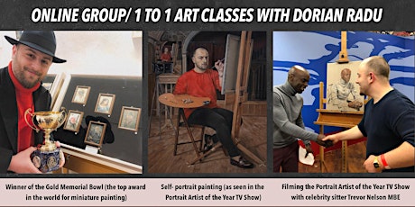 Portrait Painting Classes with Dorian Radu tickets