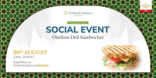 Free Deli Sandwiches Social Event