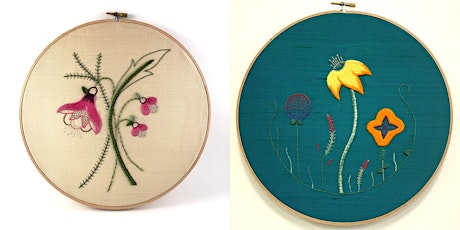 Online Introduction to Embroidery: Flower with Mae McCourt