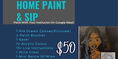 Home Sip & Paint Tickets