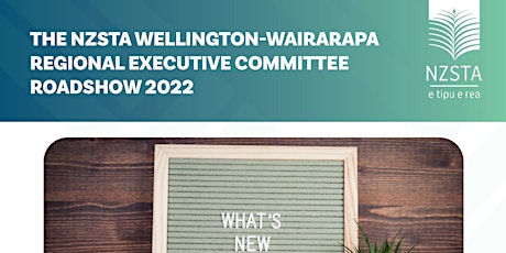 NZSTA Wellington-Wairarapa Regional Exec Committee Roadshow - Carterton primary image