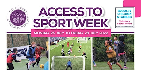 Borough of Bromley Access to Sport Week - Palace for Life Foundation -7-13y tickets