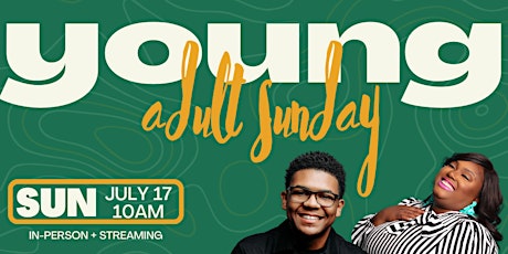 Young Adult Sunday 2022 tickets