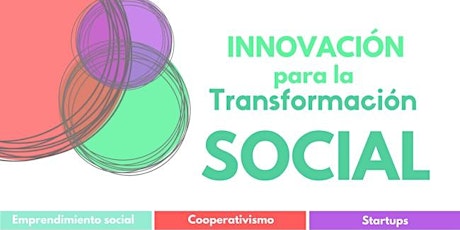 Imagen principal de I Jornadas: Innovación para la Transformación Social
