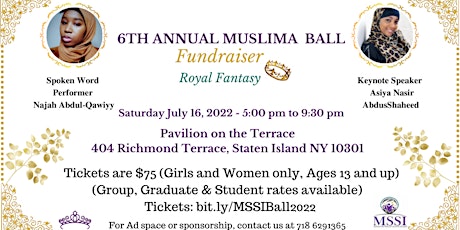 6th Annual  Muslima Ball tickets