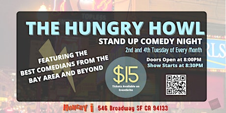 Hungry Howl: Stand Up Comedy in North Beach tickets