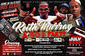 KEITH MURRAY: A 90S PARTY tickets
