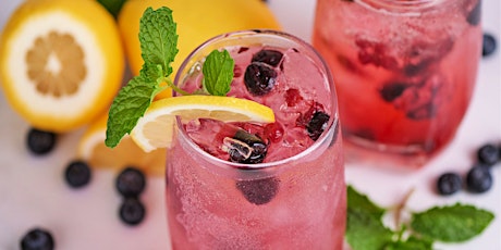 Blueberry Lemon Balm - Virtual Herbal Mocktail & Cocktail Class tickets