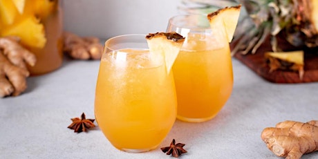 Pineapple Chai - Virtual Herbal Mocktail & Cocktail Class tickets