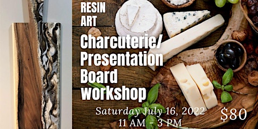 Resin Charcuterie Presentation Board Workshop