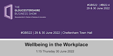 Wellbeing in the Workplace tickets