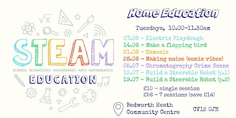 STEAM for Home Education June-July tickets