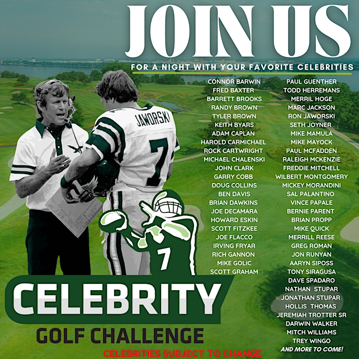2022 Ron Jaworski Celebrity Pairings Party & Golf Challenge image