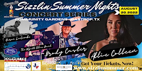 Sizzlin Summer Nights Concert  Series - Allie Colleen & Friends