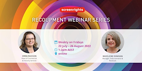 Recoupment with Screenrights: Six Webinars primary image