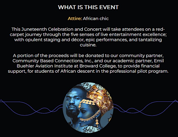 Juneteenth Celebration & Concert Experience: Black Genius In Flight image