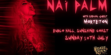NAI PALM live at Eudlo Hall on Sunday 10 July tickets
