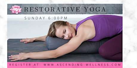 Restorative Yoga - Rest and Restore