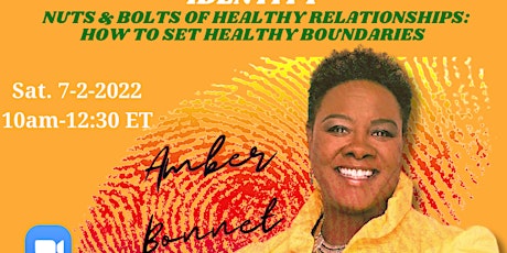 iDentity:  How to Set Healthy Boundaries tickets