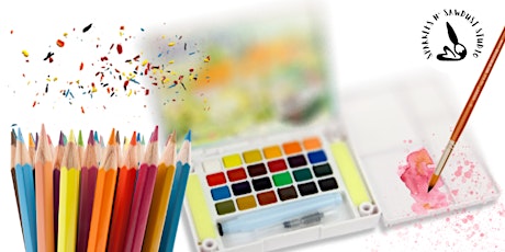 Watercolors & Colored Pencil Art Workshop