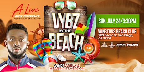 Vybz by The Beach With Tarela and Heaping Teaspoon tickets