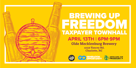 Taxpayer Town Hall with Charlotte Brewers primary image