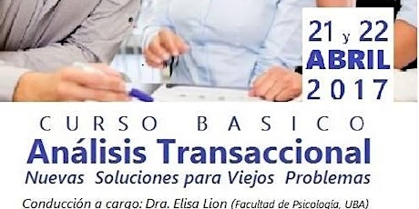 Imagen principal de Curso de Análisis Transaccional en Buenos Aires (CABA), Capital Federal, Argentina