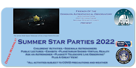 Star Party - Featuring Titans of the Early Universe tickets