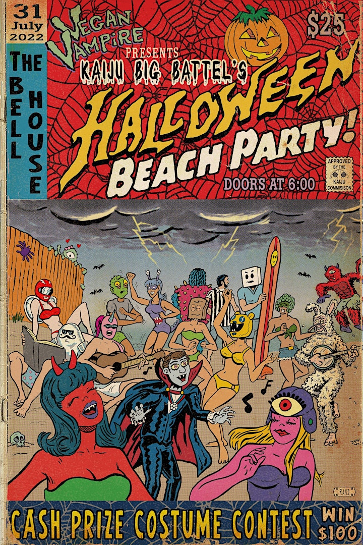 Kaiju Big Battel: Halloween Beach Party! image