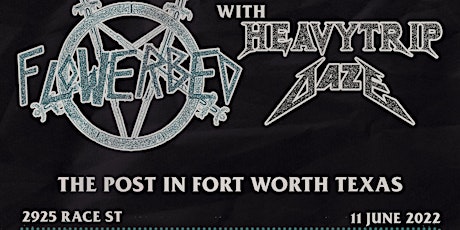 Flowerbed | Heavytrip | Daze @ The Post *BYO-Mask*
