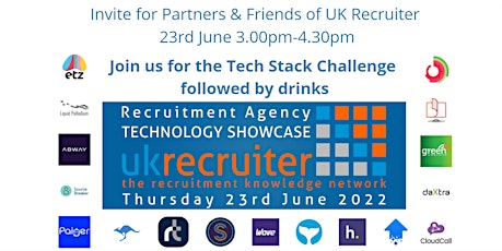 Tech Stack Challenge & Drinks > Tech Showcase  23rd June 2022 primary image