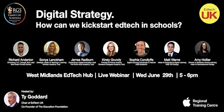 Digital Strategy. How can we kickstart edtech in schools? tickets
