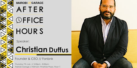 After Office Hours with Christian Duffus tickets