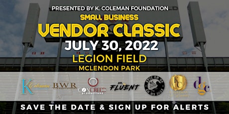 2nd Annual Small Business Vendor Classic tickets