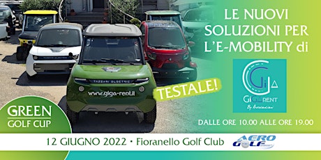 Green Golf Cup - Test drive e-mobility GiGarent by Autolanciani