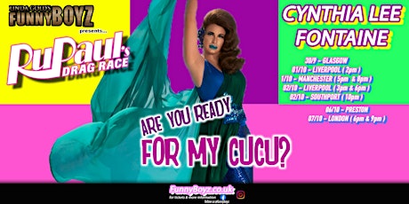 FunnyBoyz Liverpool presents... Boozy Afternoons with Cynthia Lee Fontaine