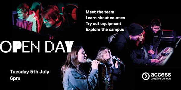 Access Creative College Open Day - Manchester