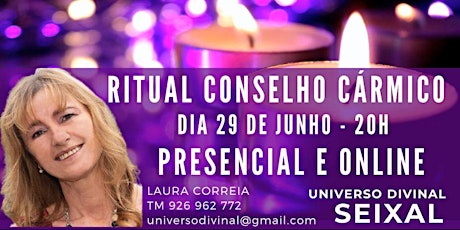 Imagem principal de PRESENCIAL e ONLINE | Ritual do Conselho Cármico