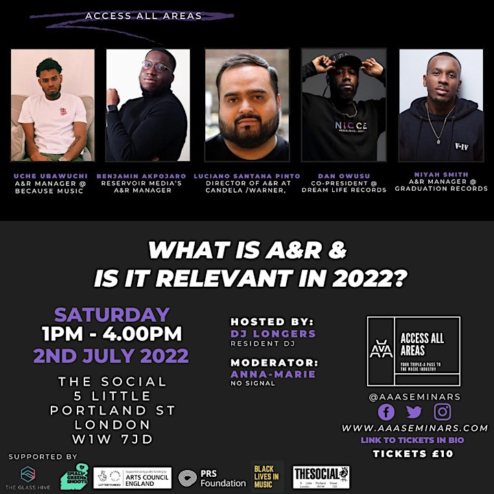 Access All Areas "What Is A&R and Is It Relevant in 2022?" image