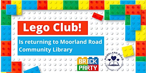 Lego Club at Moorland Road Community Library - run by Brick Party