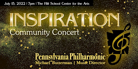 Inspiration: Free Community Concert at The Hill School Center for the Arts primary image