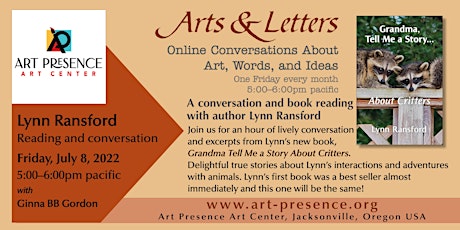An hour of conversation and readings with author Lynn Ransford tickets