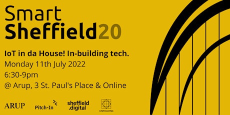 SmartSheffield #20 - IoT in da House! In-building tech primary image