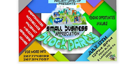 Small Business Appreciation (SBA) Block Party
