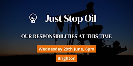 Our Responsibilities At This Time - Brighton tickets