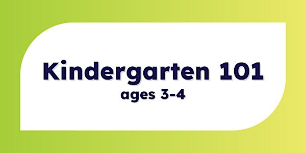 Kindergarten 101 - Dr. Huq Library