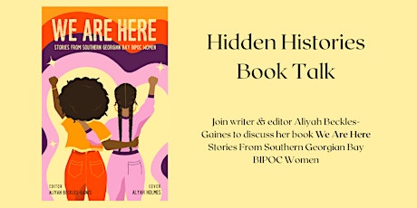 Hidden Histories Book Talk