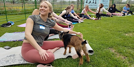 Goat Yoga Texas -  Sat, July 16 @ 10am